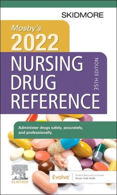 Mosby’s 2022 Nursing Drug Reference Paperback Linda Skidmore-Roth