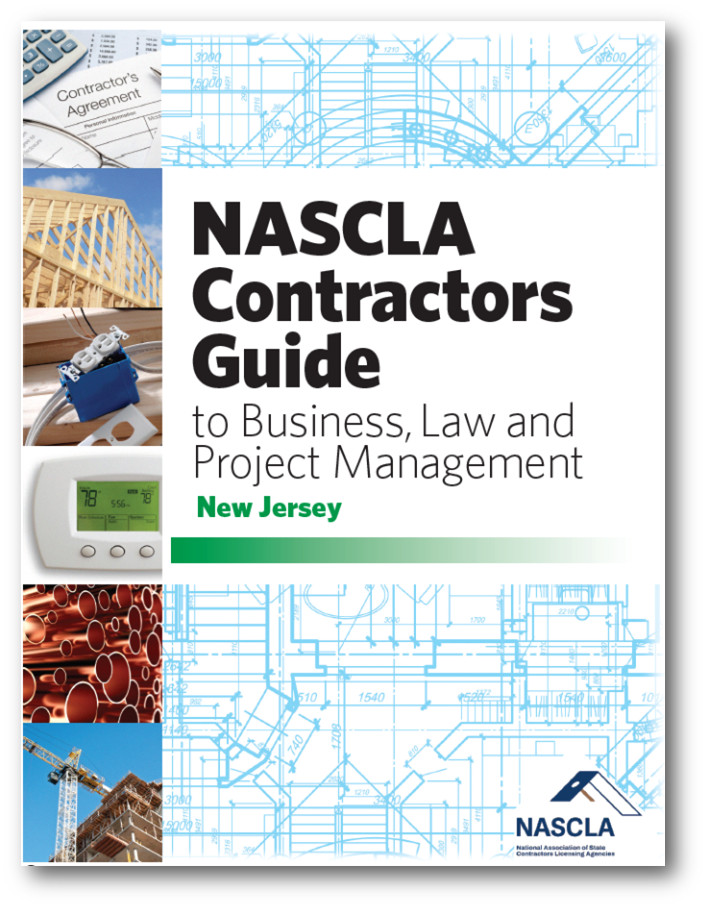 Professionally Tabbed NASCLA New Jersey 2nd Edition Spiralbound Contractors Guid