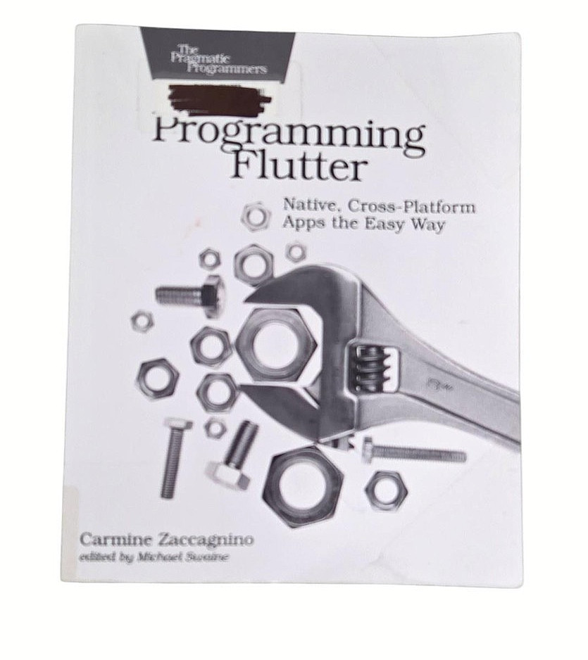 Programming Flutter Carmine Zaccagnino Mobile Apps IT Trade Paperback Ex-Library