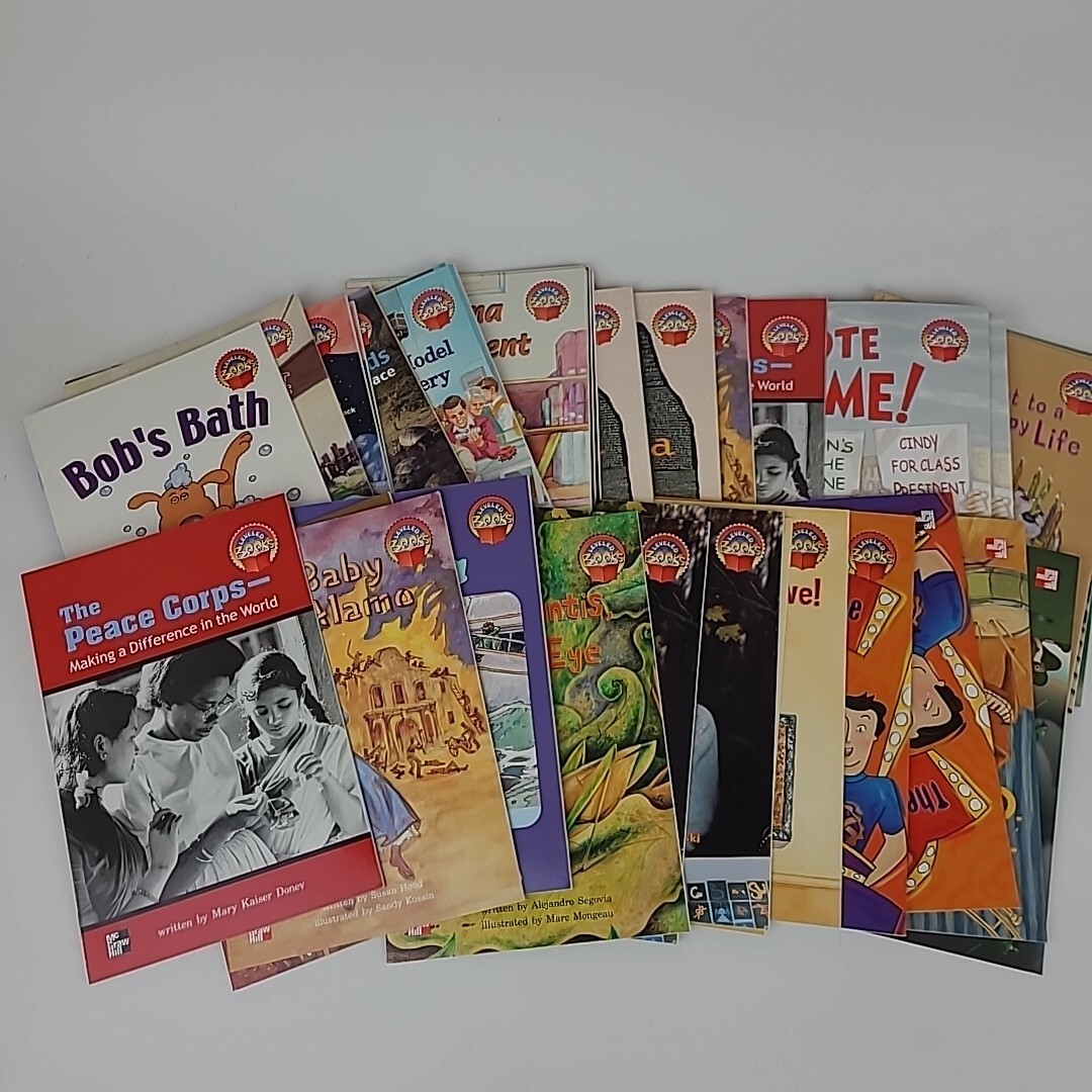 HUGE LOT 250+ Random McGraw Hill Leveled Readers