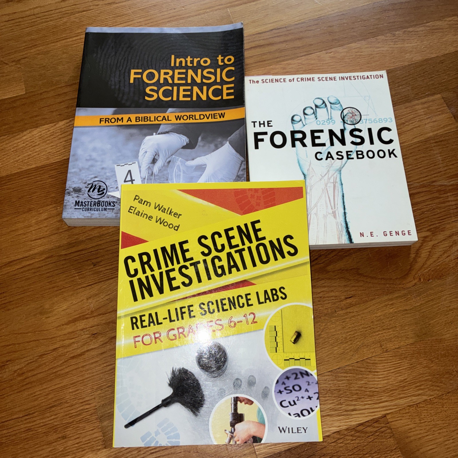 Master Books Intro To Forensic Science: From A Biblical Worldview Homeschool Set