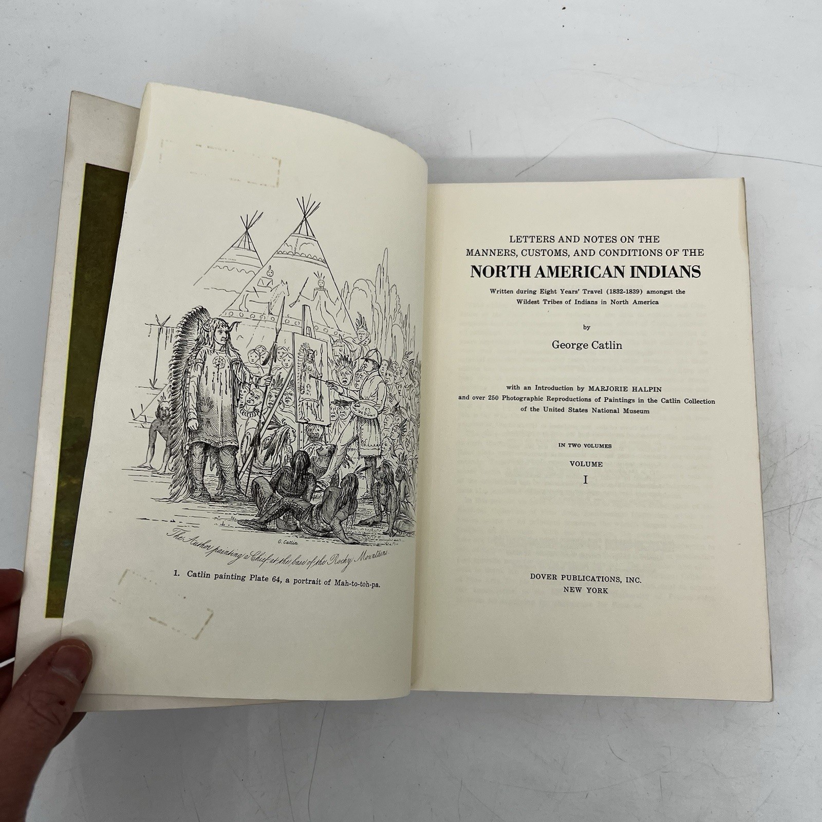 North American Indians By George Catlin Letters Manners Customs Volumes 1 & 2