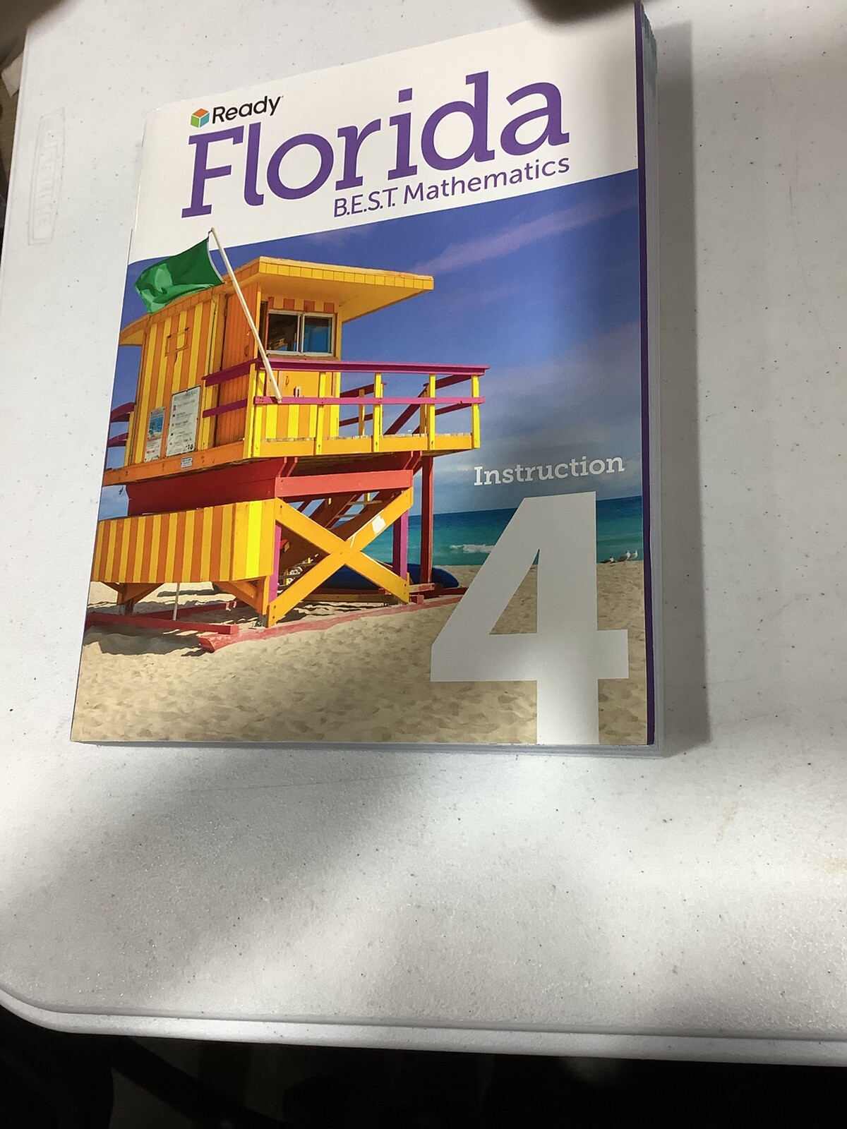 Ready Florida BEST Mathematics Grade 4 Instruction Workbook Book