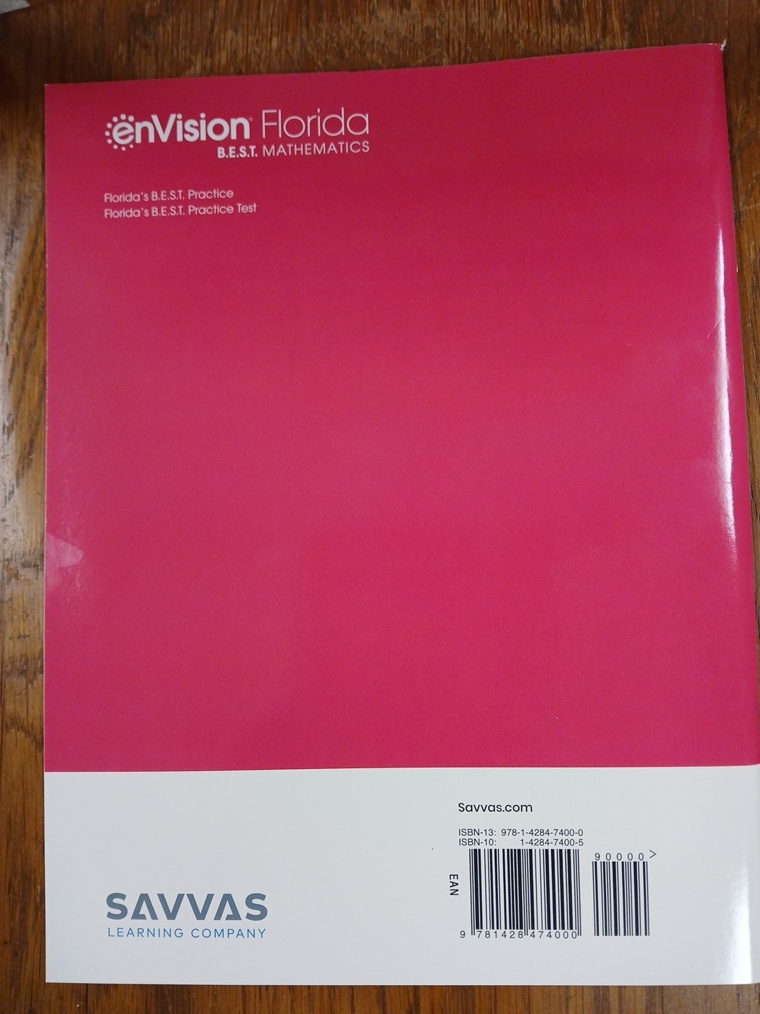 Grade 2 Envision Florida Math Best Assessment Practice Workbook 2nd Grade