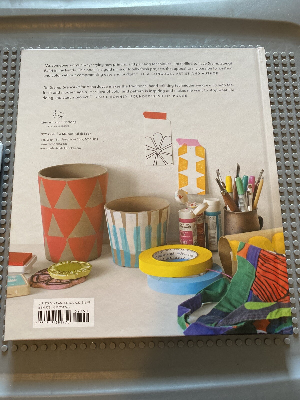 Stamp Stencil Paint: Making Extraordinary Patterned Projects by Hand by Joyce