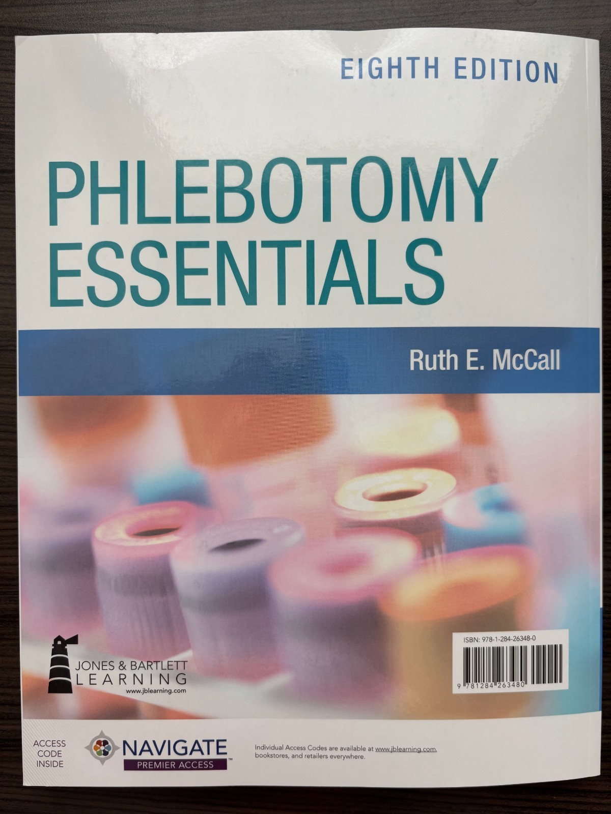 Phlebotomy Essentials by Ruth E. McCall 2023 – No Access Code Included