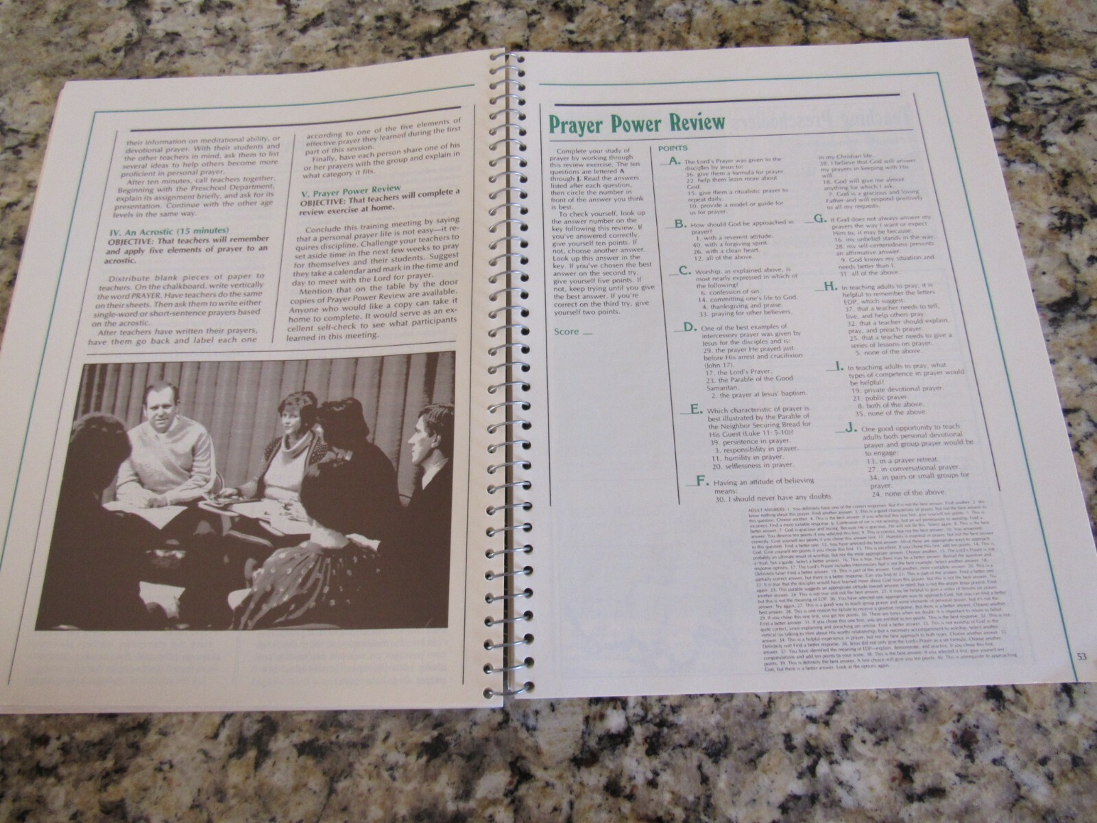 Teacher Growth Notebook-Practical Help Teacher Trainer Meetings-David Cook-1986