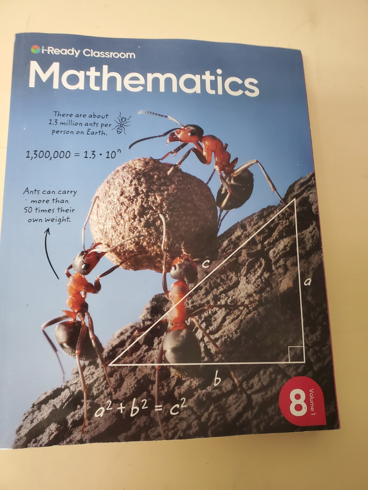 i-Ready Classroom Mathematics Grade 8 – Volume 1 – 2024 – New