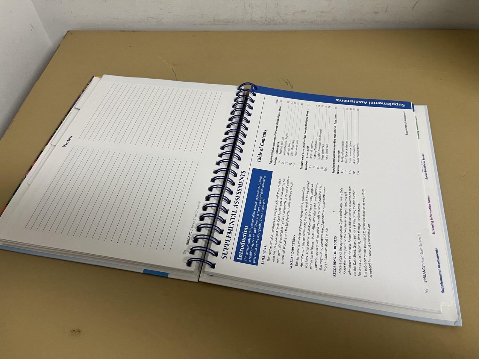 Brigance – Head Start Screen III, Curriculum Associates