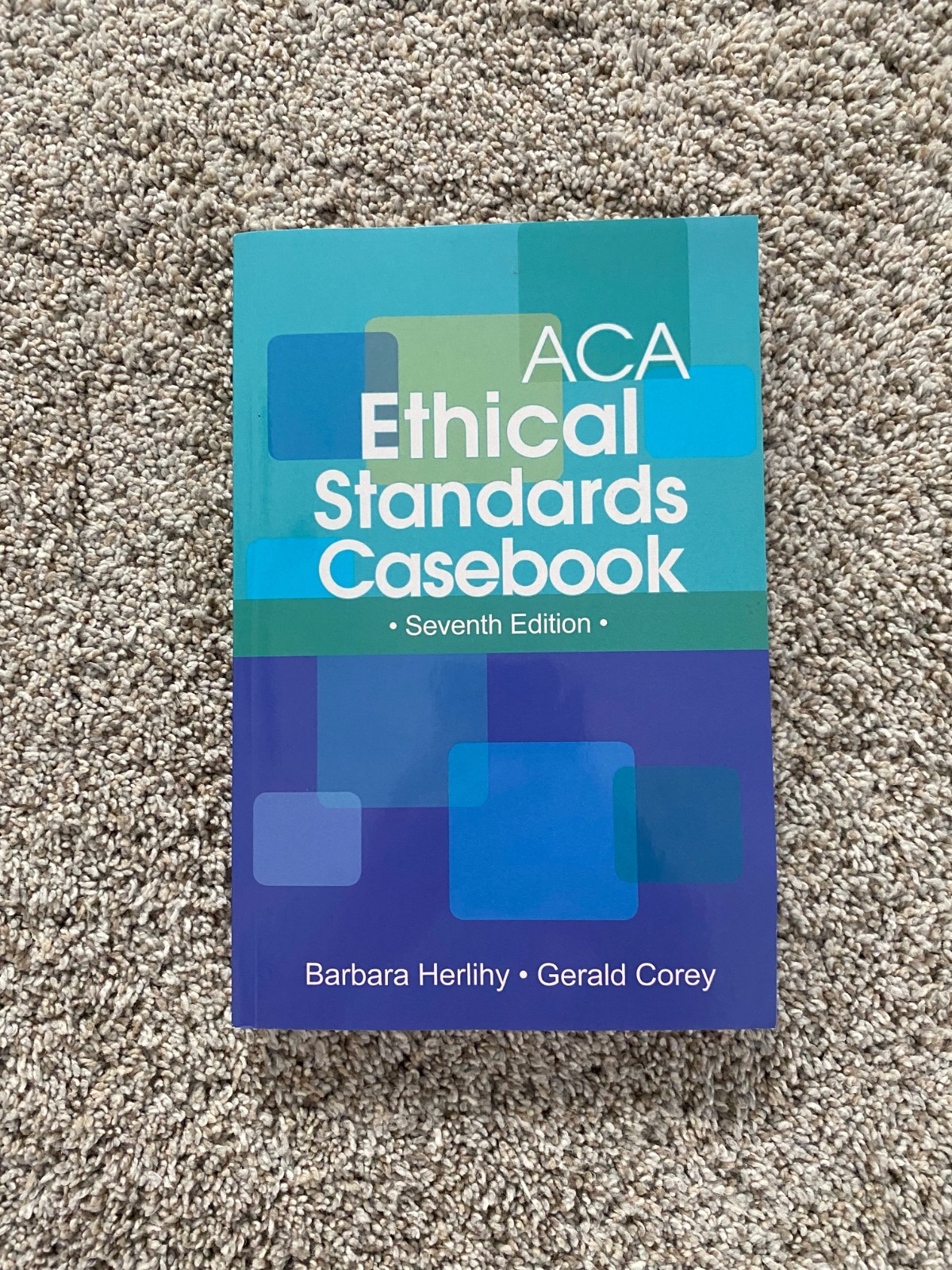 ACA Ethical Standards Casebook Book – 7th Edition – VERY GOOD