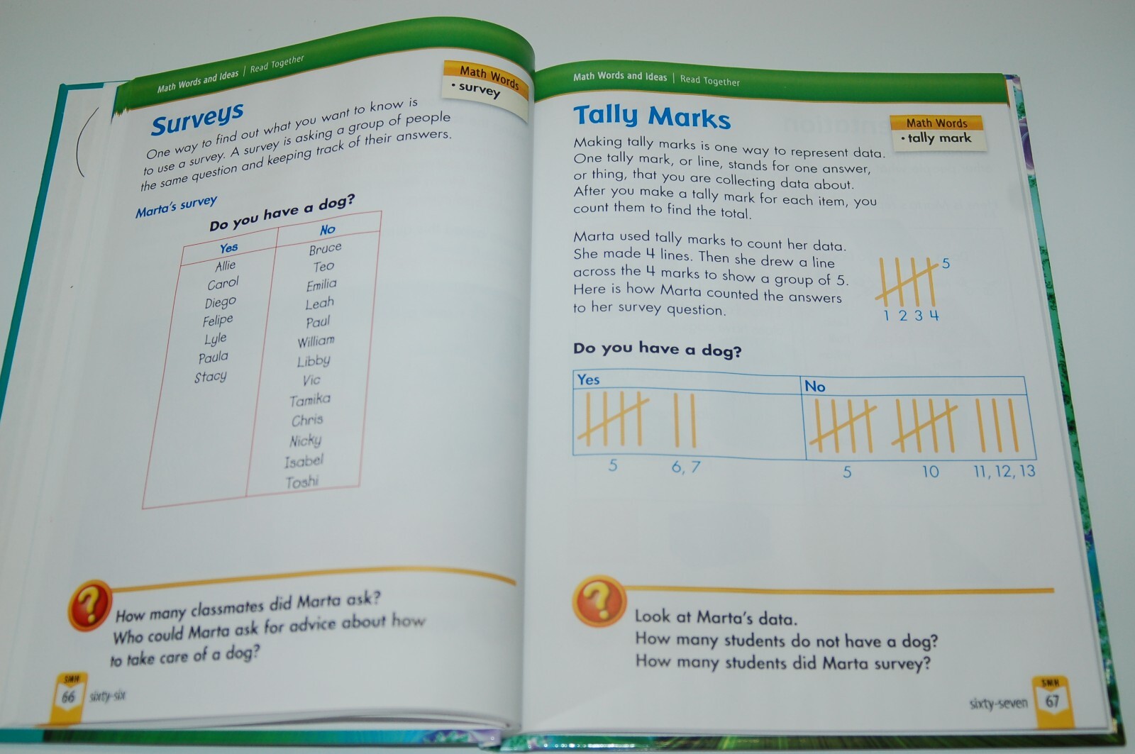 Grade 1 Investigations In Number, Data and Space Student Handbook