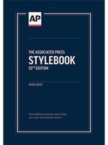 Associated Press Stylebook – Spiral-bound, by Associated Press – Very Good j