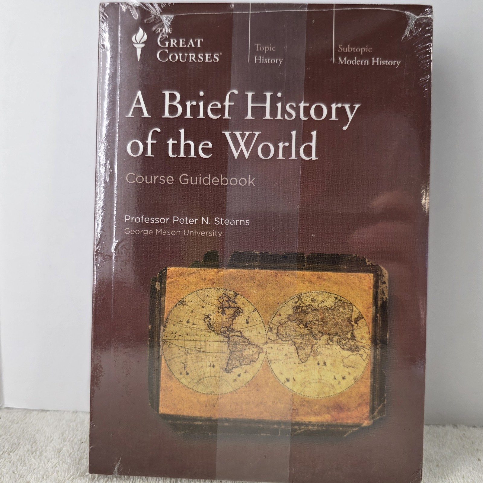 The Great Courses A Brief History of the World – DVD’s and Guidebook – NEW