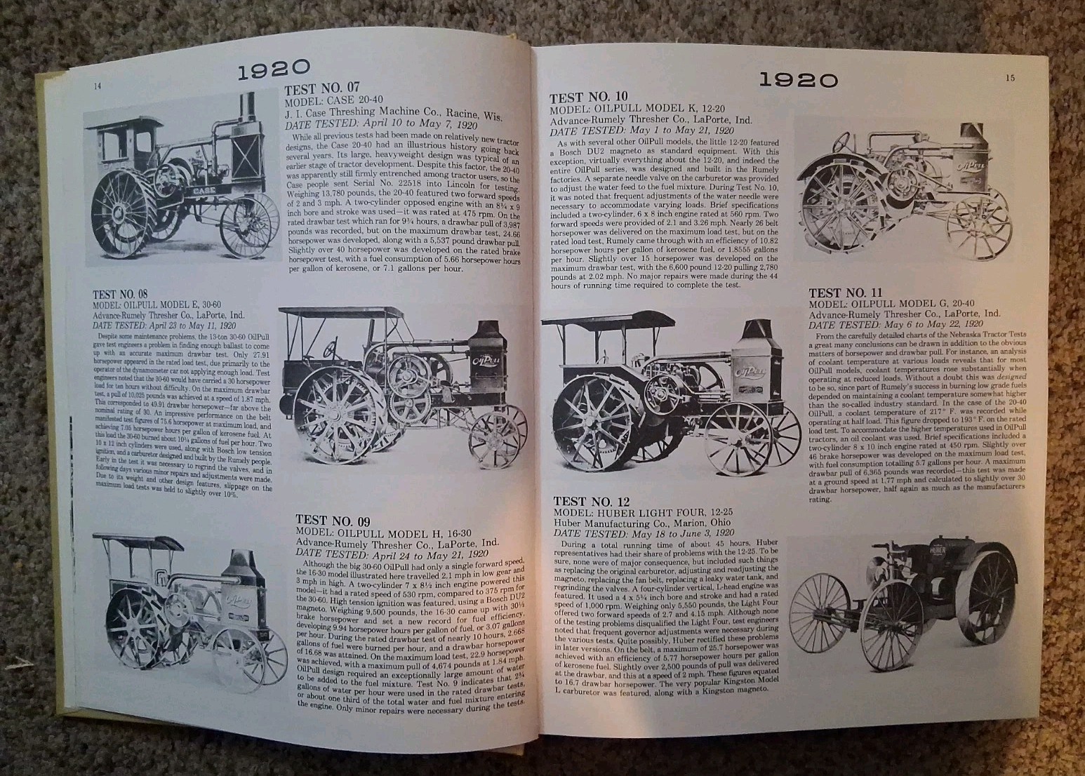 Nebraska Tractor Tests Since 1920 (Crestline Series) by C. H. Wendel