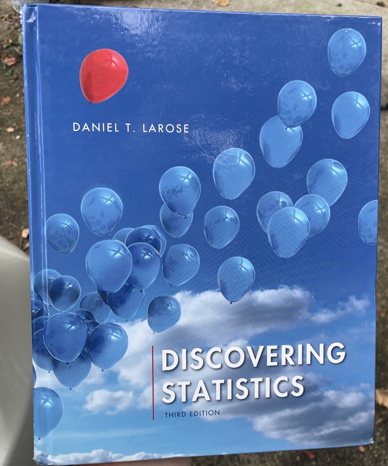 DISCOVERING STATISTICS By Daniel T. Larose – Hardcover *good condition*
