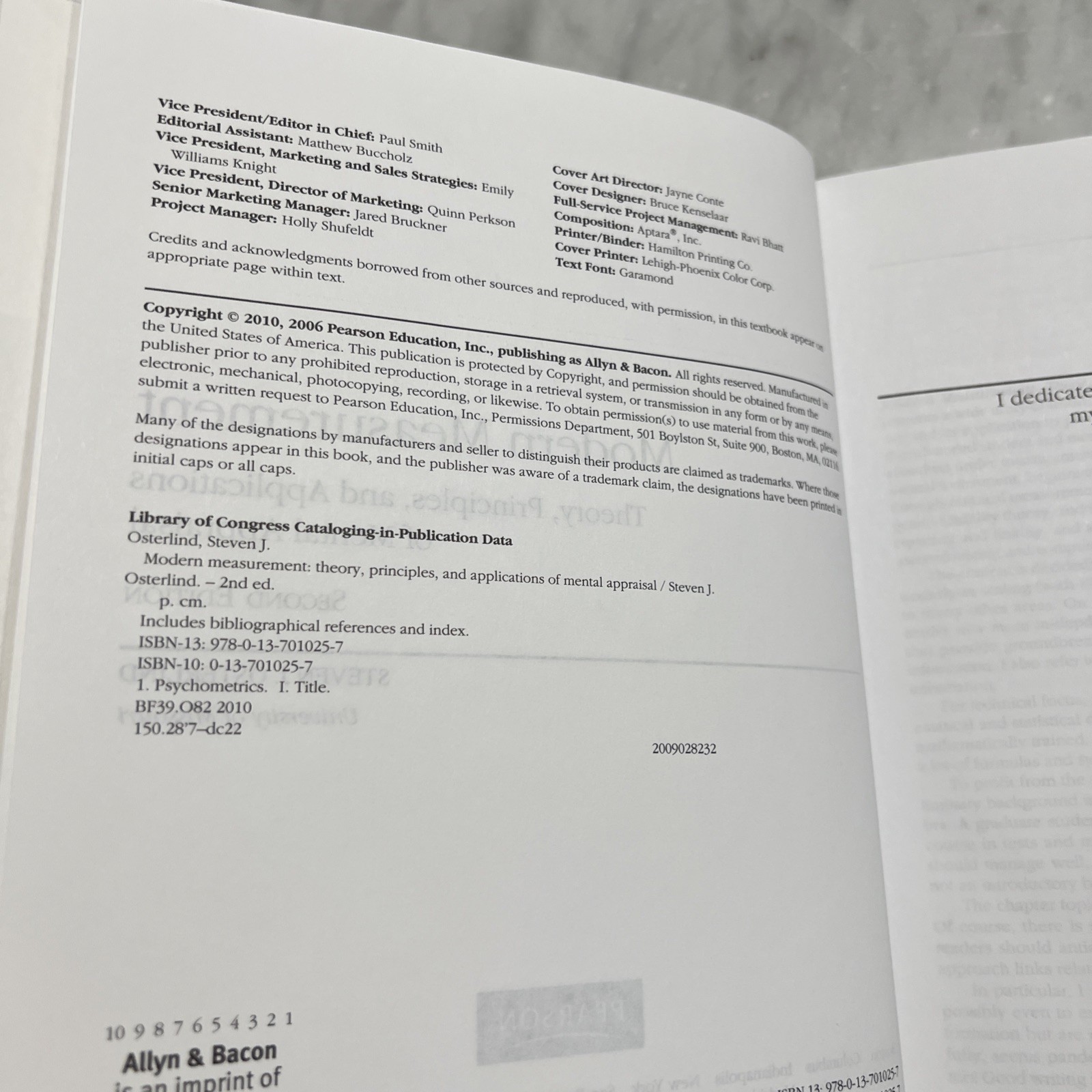 Modern Measurement: Theory, Principles, and Applications of Mental Appraisal…