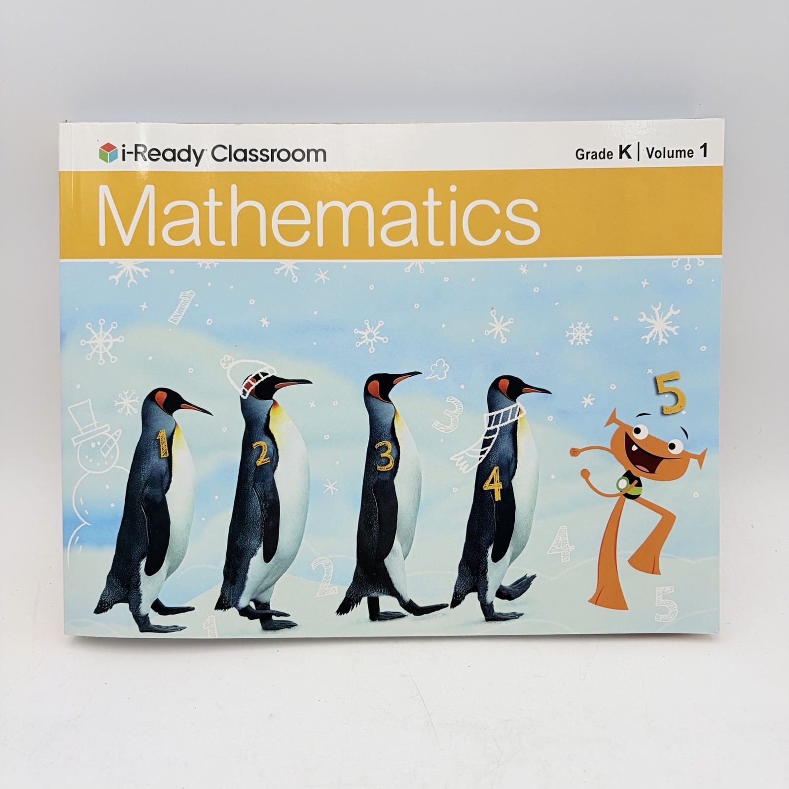 i-Ready Classroom Mathematics Grade K Volume 1 – No Writing Kindergarten