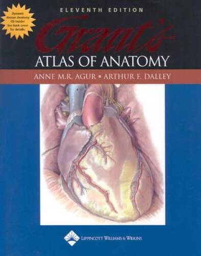 Grants Atlas of Anatomy, 11th Edition – Paperback By Anne M R Agur – GOOD