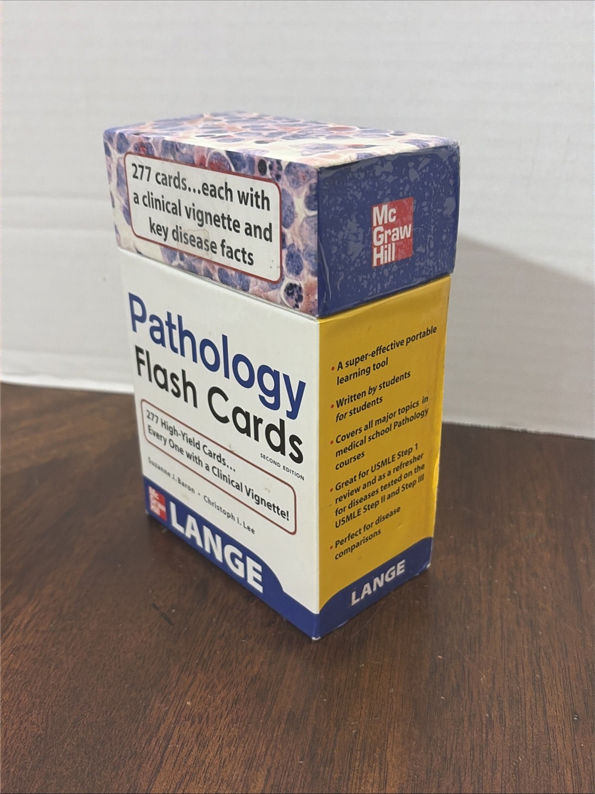 Lange Pathology Flash Cards, Third Edition (LANGE FlashCards)