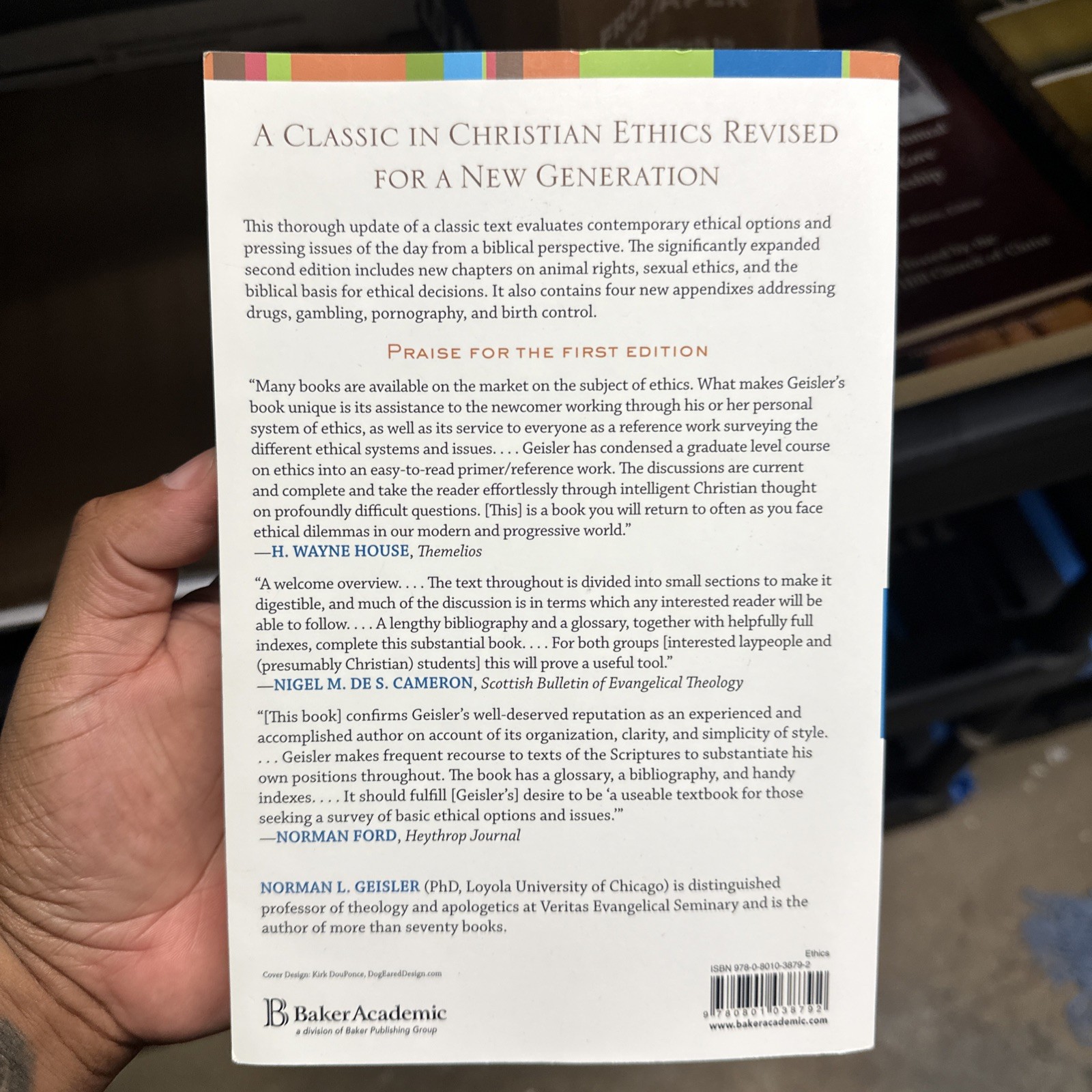 Christian Ethics: Contemporary Issues and Options Geisler Paperback 2nd Edition