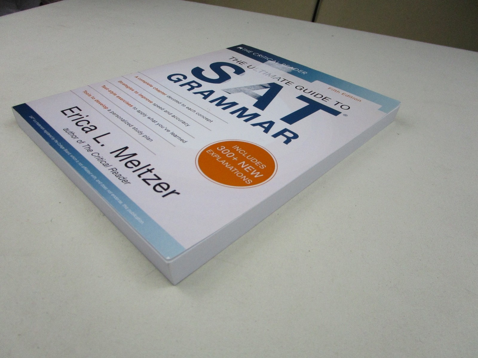 The Critical Reader: Ultimate Guide To SAT Grammar By Erica Meltzer 5th Edition