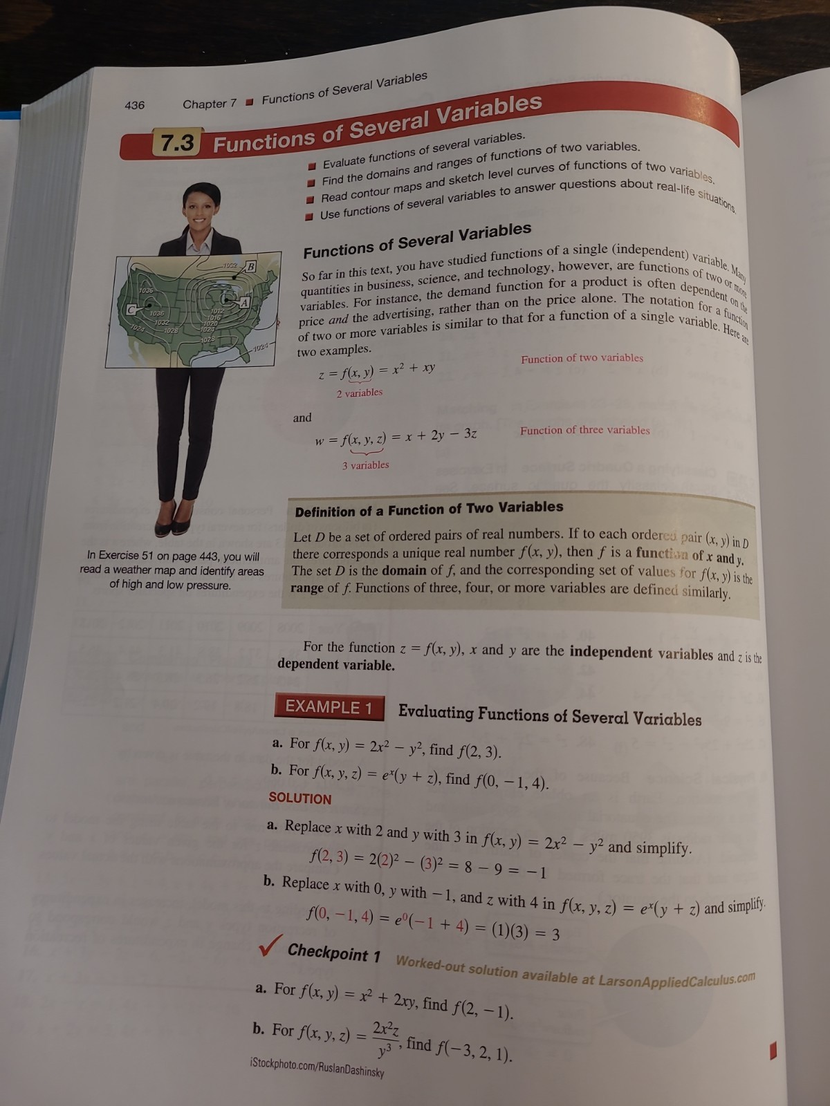 Calculus: An Applied Approach, Brief – Hardcover, by Larson Ron – Good
