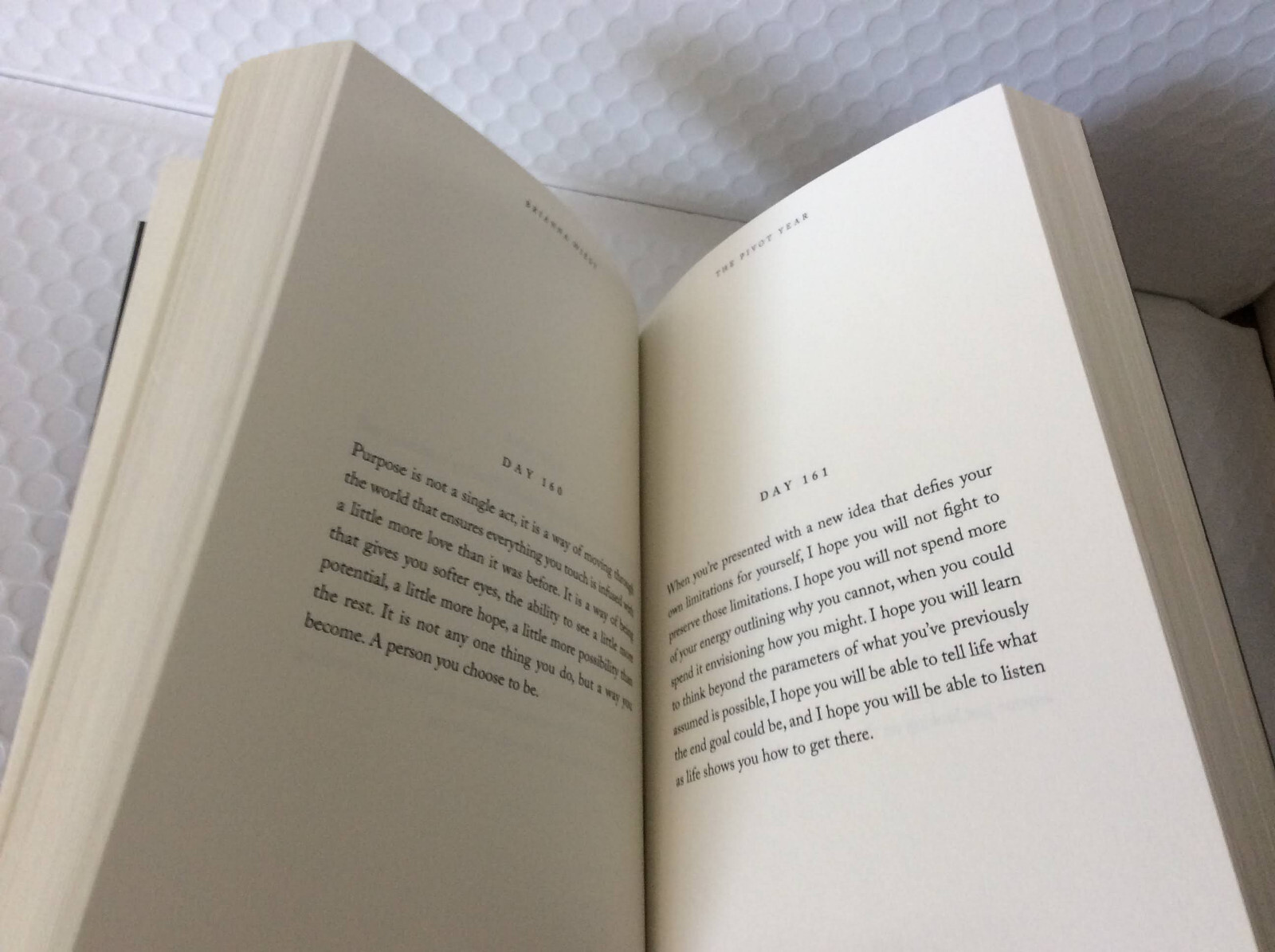 The Pivot Year: 365 Days Become the…by Brianna Wiest (2023, Paperback) SIGNED