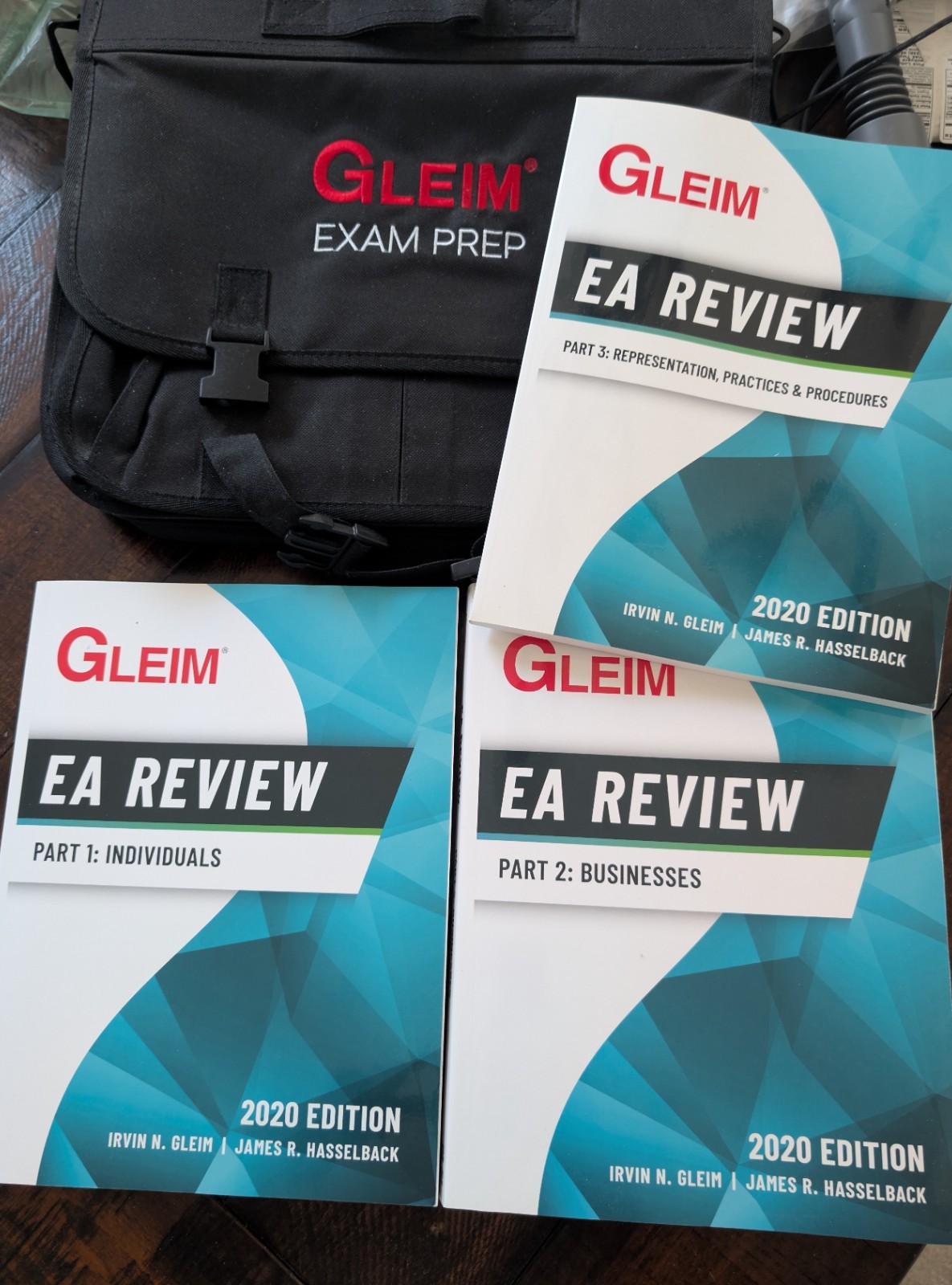 2020 GLEIM EA Enrolled Agent Review Course Part 1, 2 And 3 Book Set