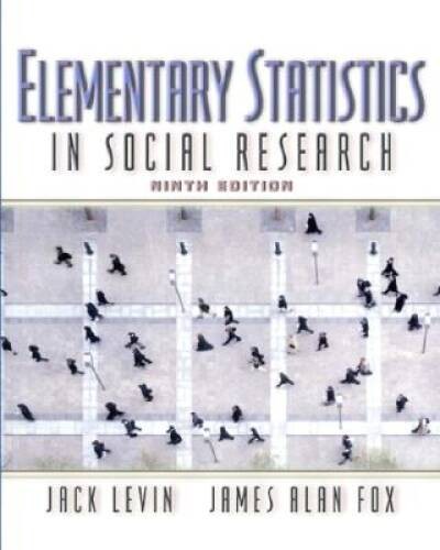 Elementary Statistics in Social Research (9th Edition) – Hardcover – GOOD