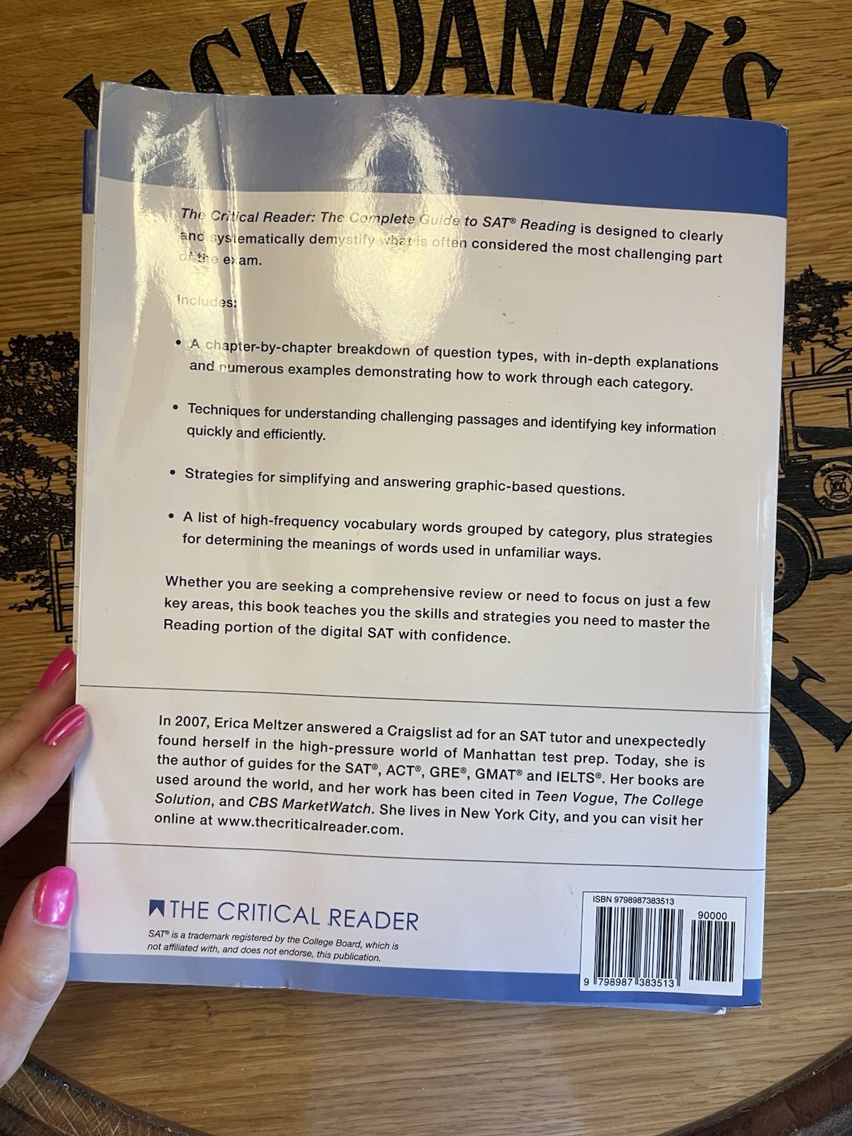 The Critical Reader 5th Edition: The Complete Guide to SAT Reading Erica Meltzer