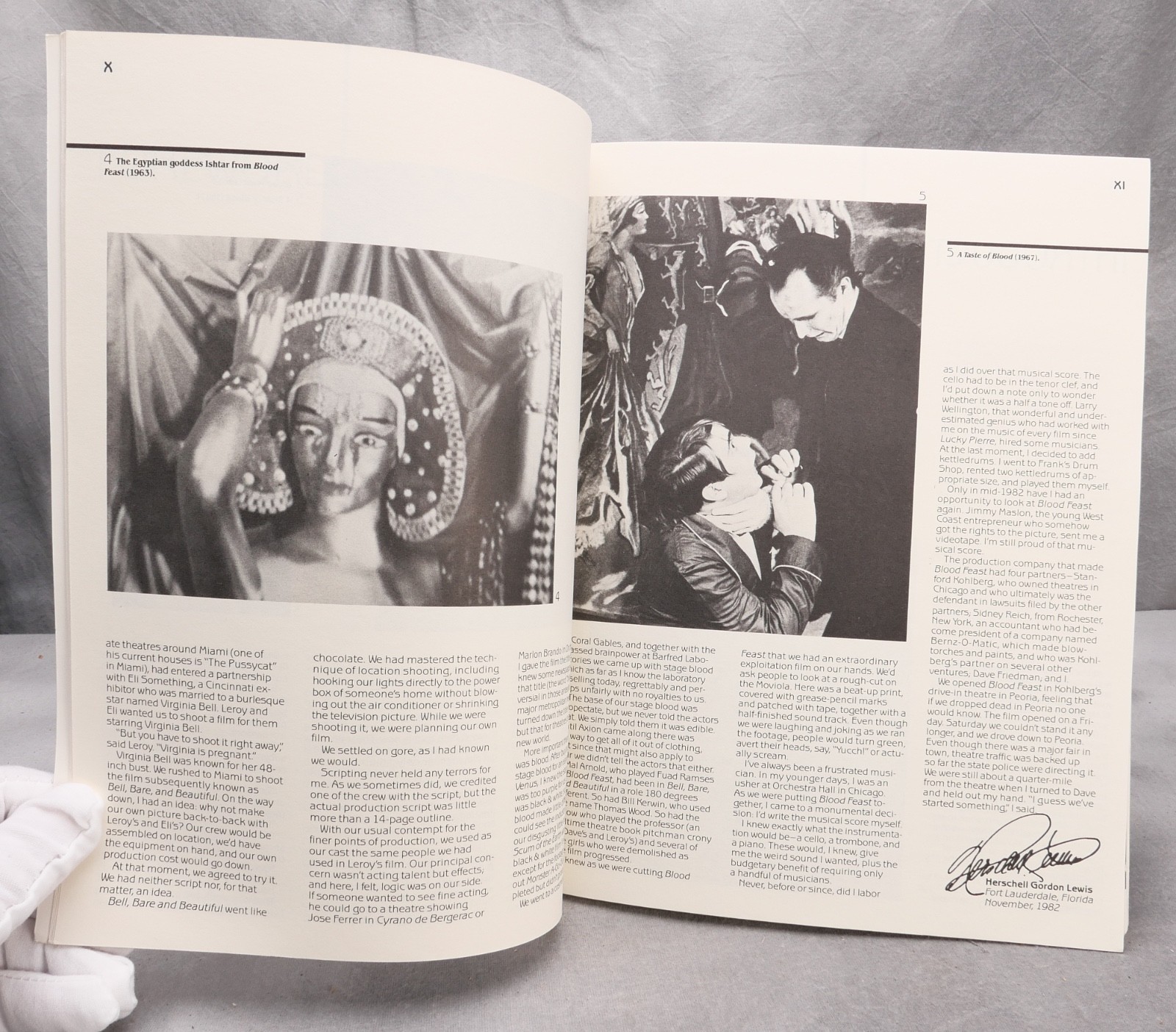 The Amazing Herschell Gordon Lewis – 1st Edition – SIGNED – FREE US SHIPPING!