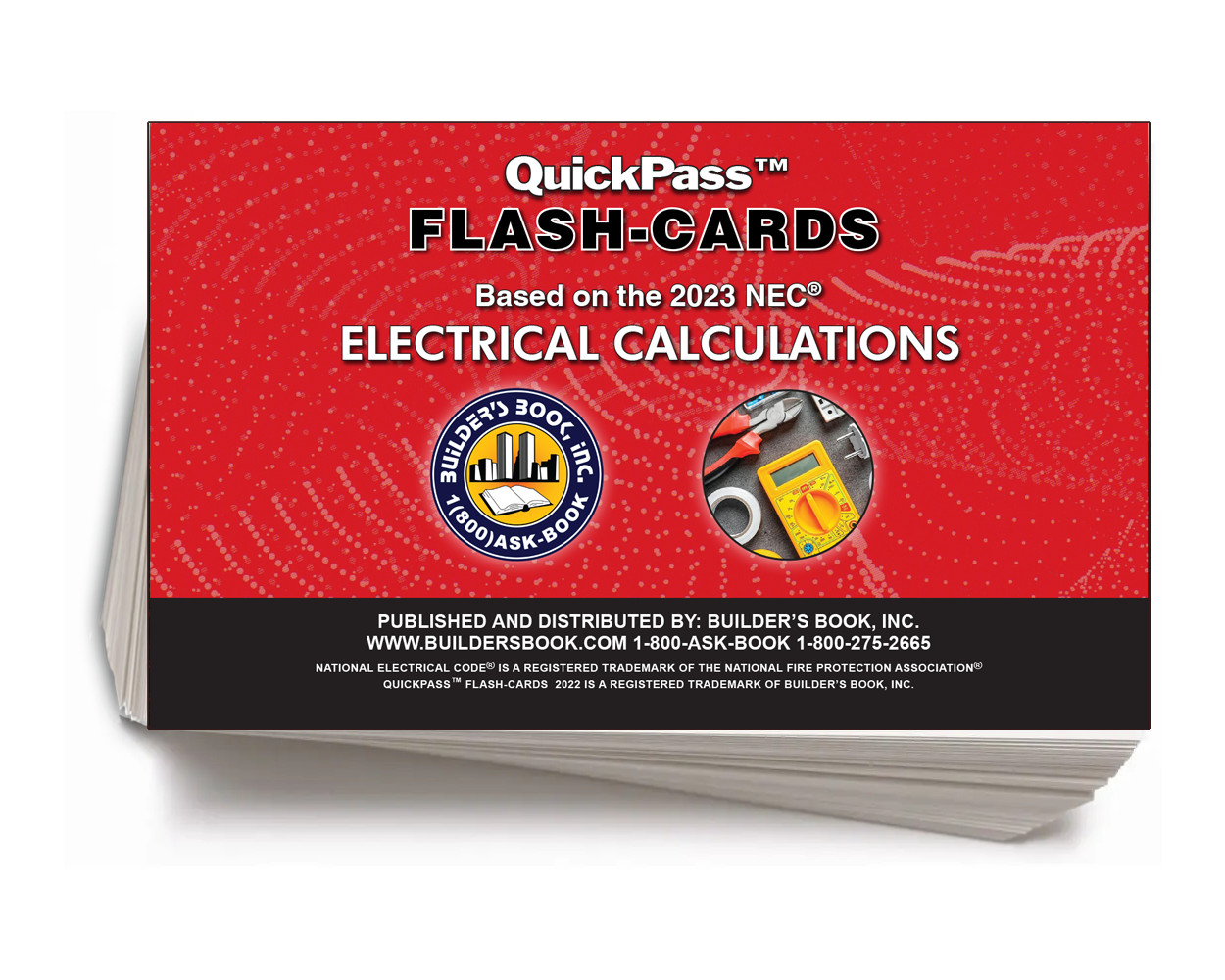 Electrical Calculation QuickPass Flash-Cards based on the NEC 2023