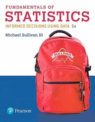 Fundamentals of Statistics – Paperback, by Sullivan III Michael – Acceptable