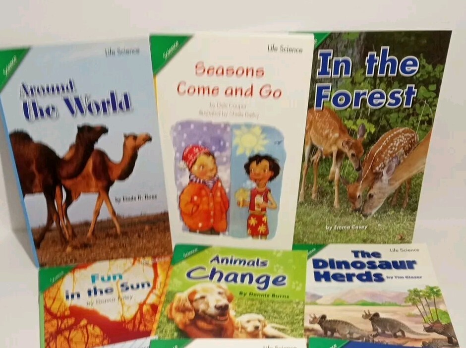 Grade 1 Reading Books Scott Foresman Pearson LOT 9 Readers Set Science Learning