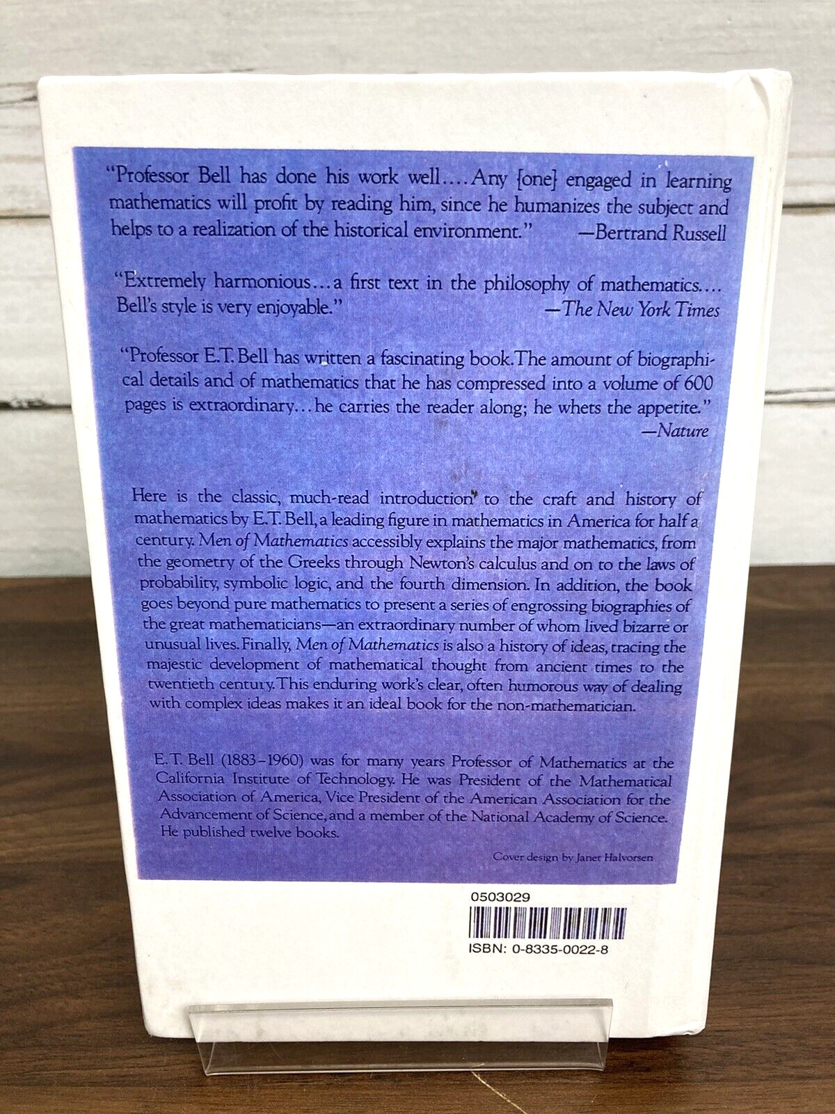 Men of Mathematics (Touchstone Book), Bell, E.T.