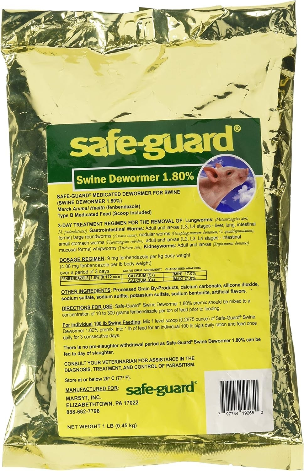 1lb Lungworm & Roundworm Treatment