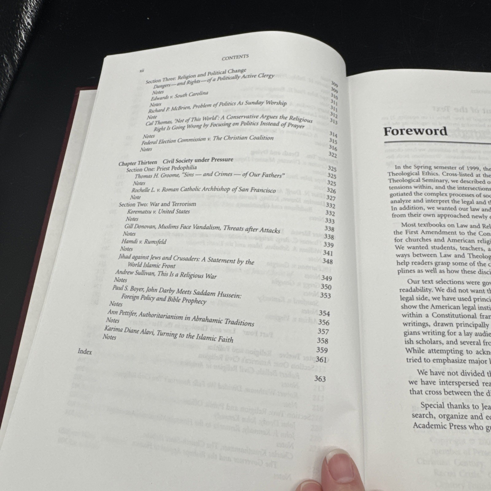 Law & Theology Cases & Readings Carolina Academic Press 2005 Belsky, Northcutt