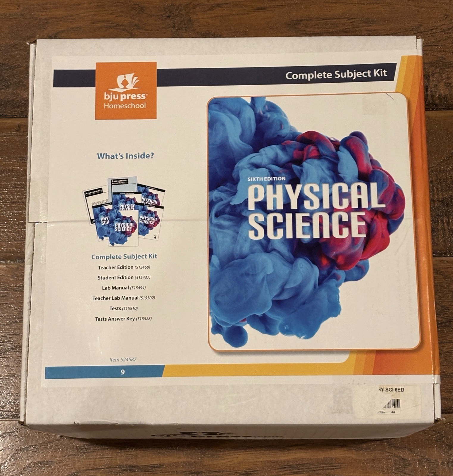 BJU Physical Science 6th Edition Complete Homeschool Curriculum Grade 9