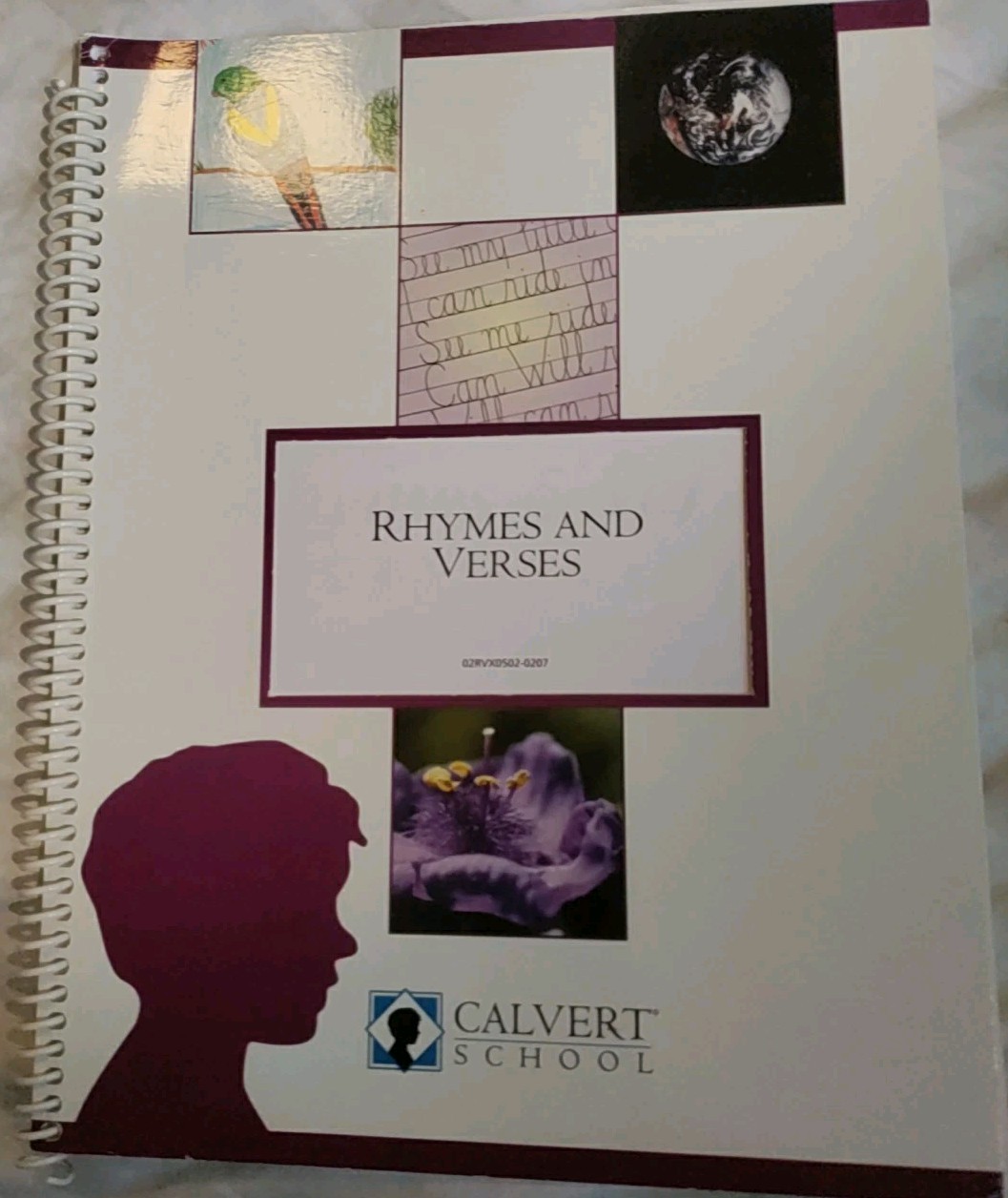 Calvert Homeschool Curriculum Rhymes and Verses 2nd Grade Classics Spiral
