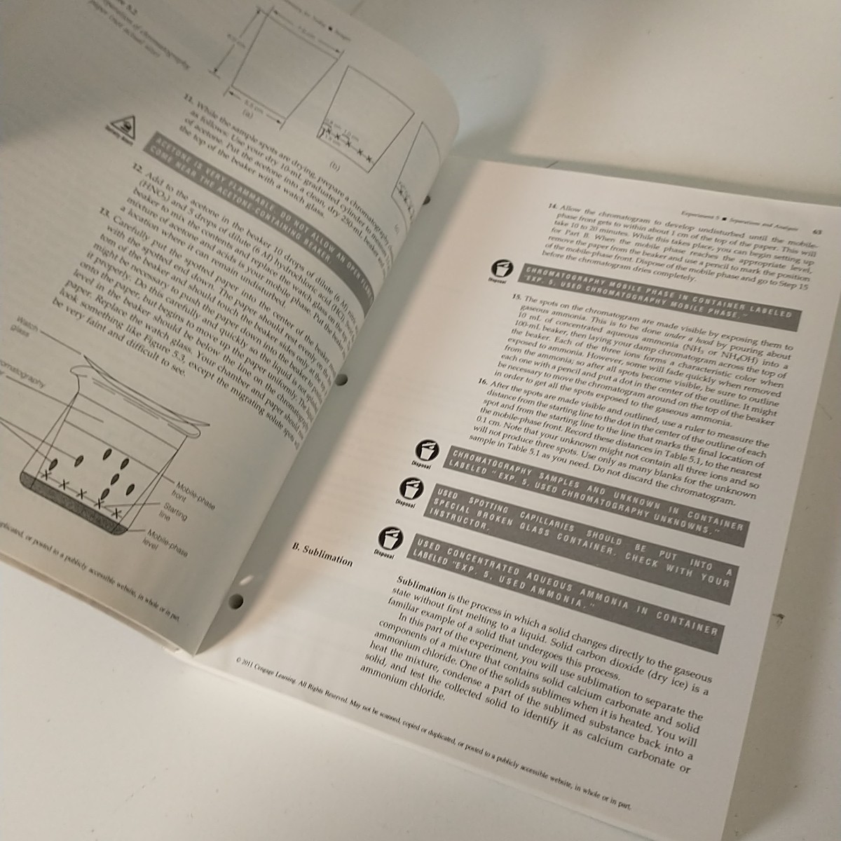Safety-Scale Laboratory Experiments for Chemistry for Today Brooks/ Cole 7th ed.