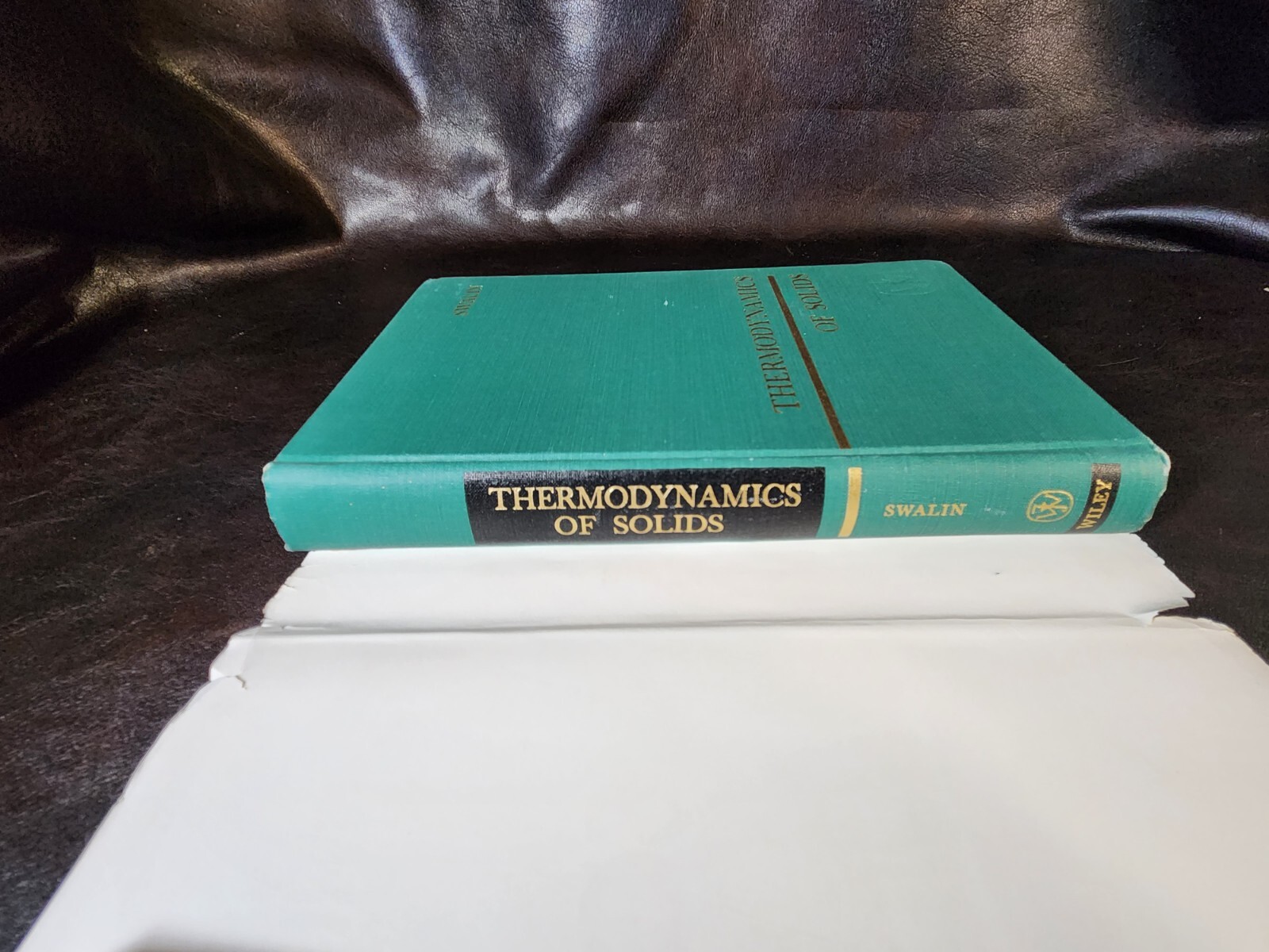Thermodynamics of Solids, Richard Sealin, John Wiley & Sons, 1962. HC/DJ/G