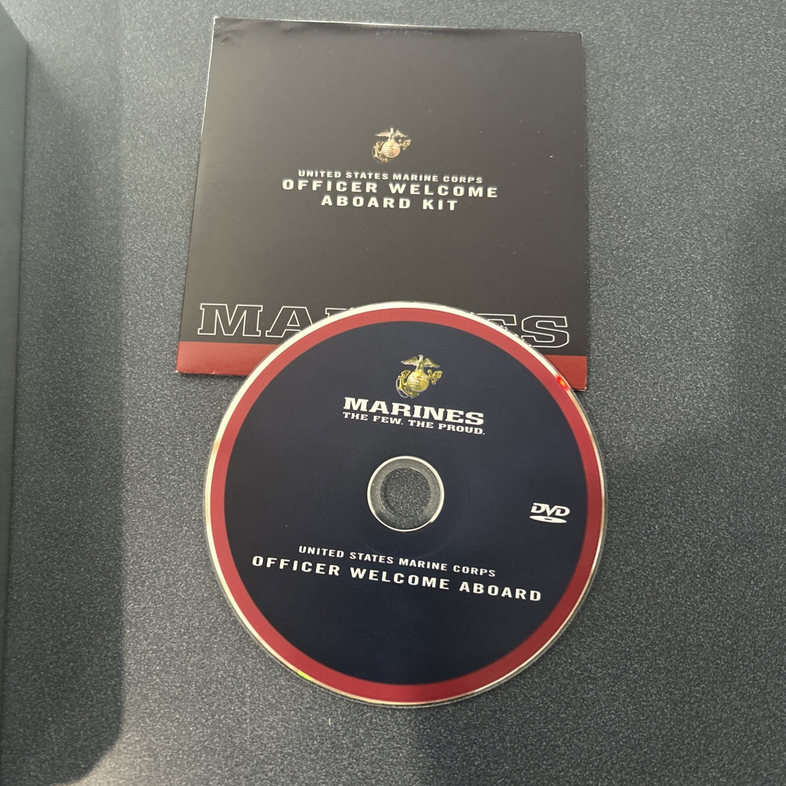 Marine Officers Guide 8th Edition, by Col. Haluday Welcome Kit CD And Marine Tin