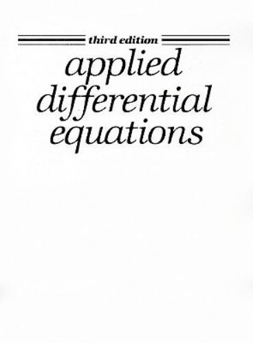 Spiegel: Applied Differential Eq by Spiegel, Murray R.