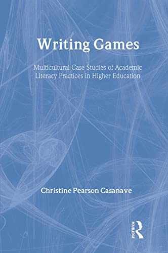 Writing Games: – Hardcover, by Casanave Christine Pears – Very Good