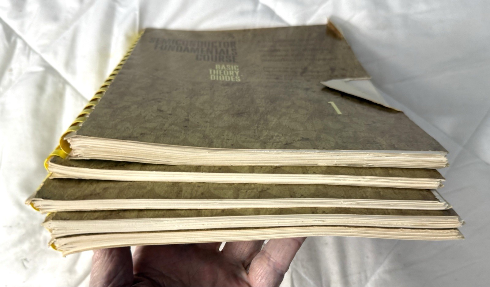1966 Semiconductor Fundamentals Course, General Electric, Syracuse NY Box Set