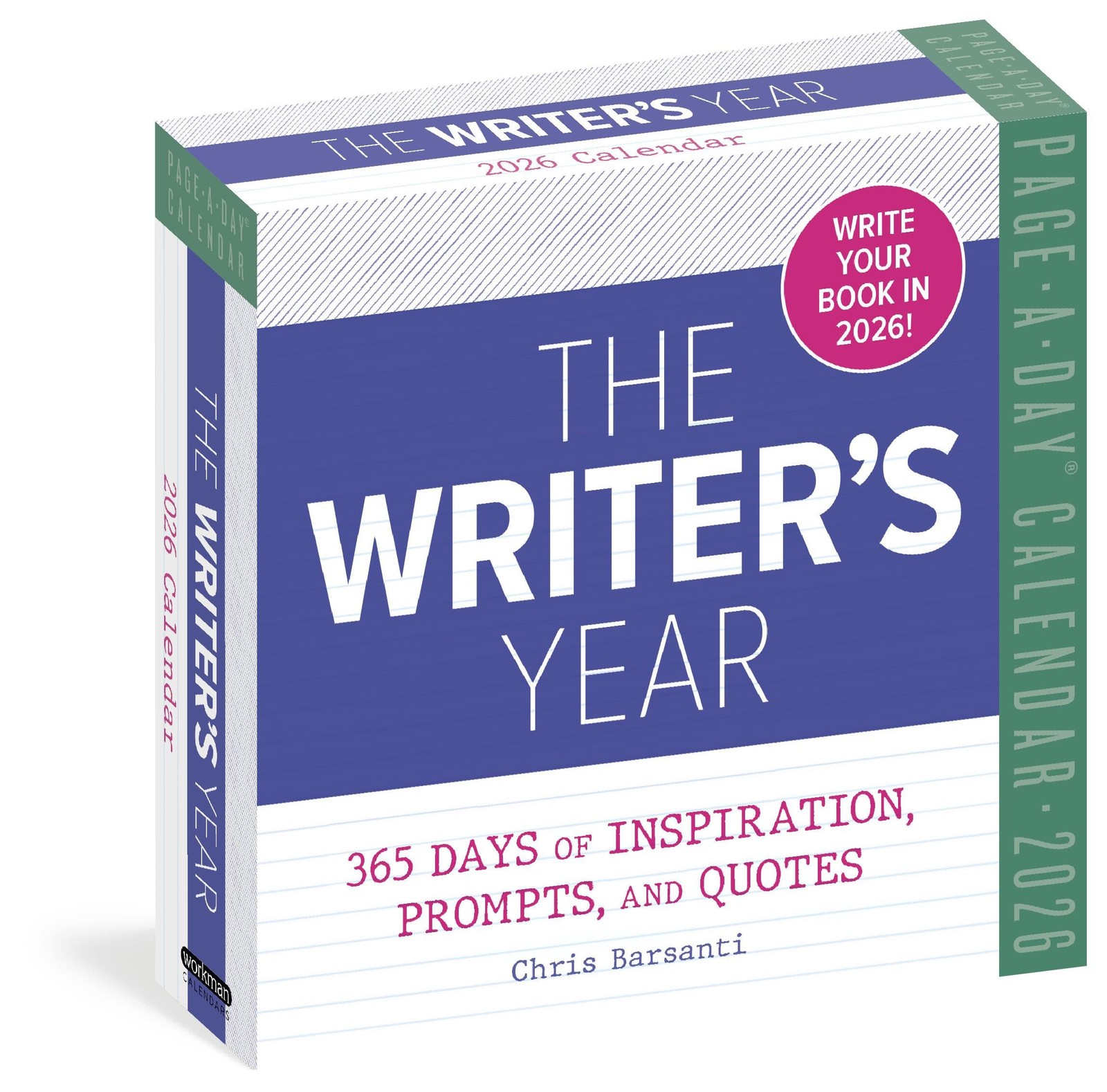 Writer’s Year Page-A-Day® Calendar 2026: 365 Days of Inspiration, Prompts, …