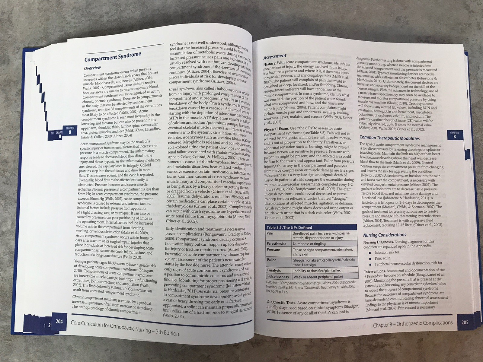 NAON Core Curriculum for Orthopaedic Nursing