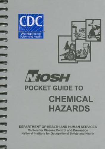 Niosh Pocket Guide to Chemical Hazards – September 2010 Edition – VERY GOOD