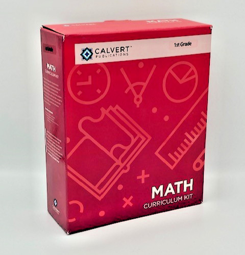 Calvert Math Grade 1 Curriculum Kit, Homeschooling, Open and Go, New in Box!