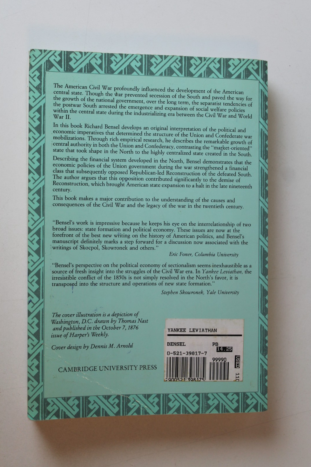 Yankee Leviathan : The Origins of Central State Authority in America, 1859-1877
